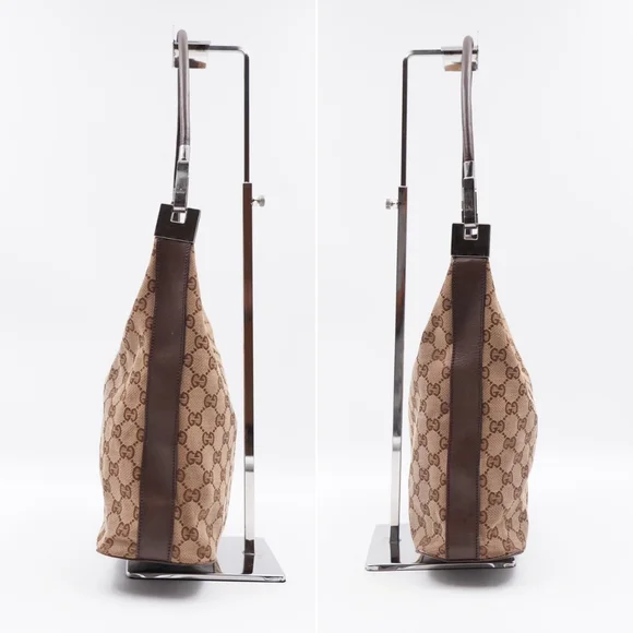 AE44❤️ Gucci GG Canvas Hobo Bag - Picture 7 of 14